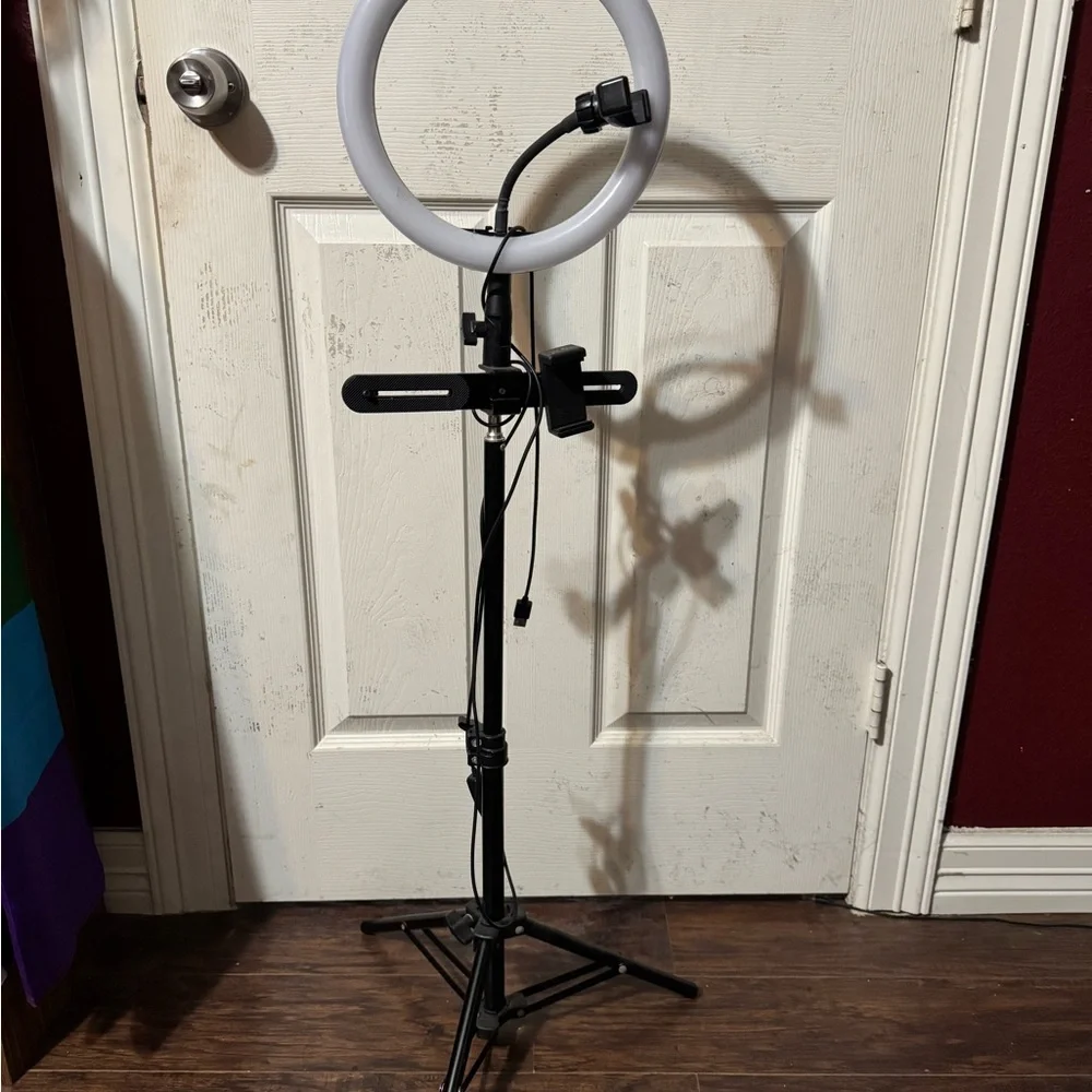 LED Ring Light with Tripod Stand